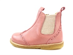 Angulus ancle boots makeup/rose with hole pattern